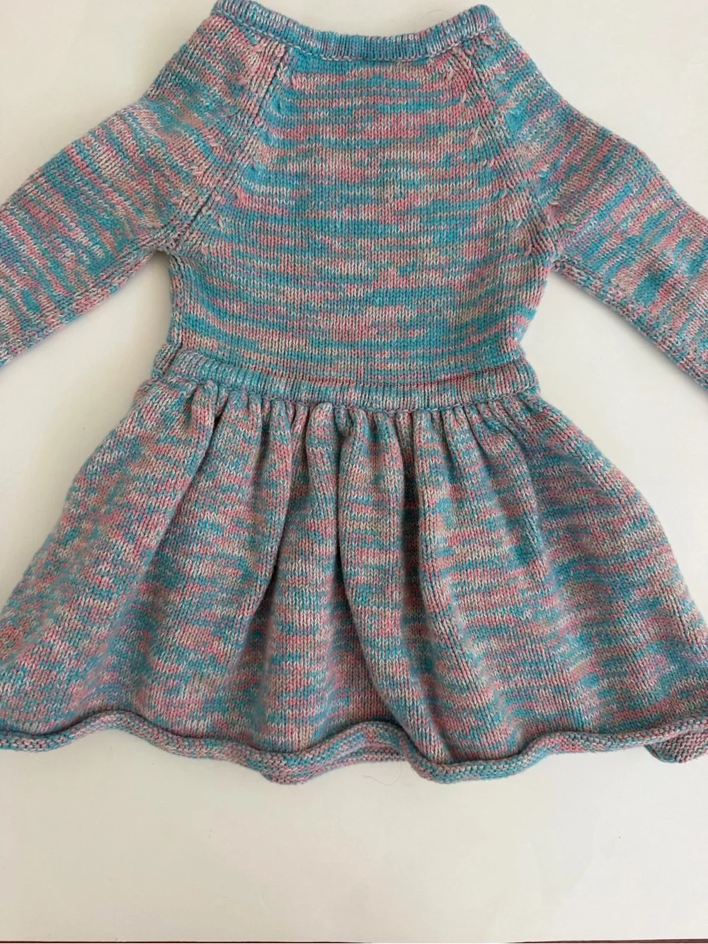 Egg Girls Long-Sleeve sweater Knit Dress size 18 months
